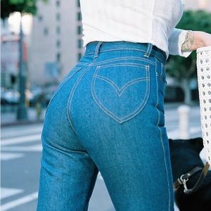 Lykke Wullf cowgirl jean indigo size 6